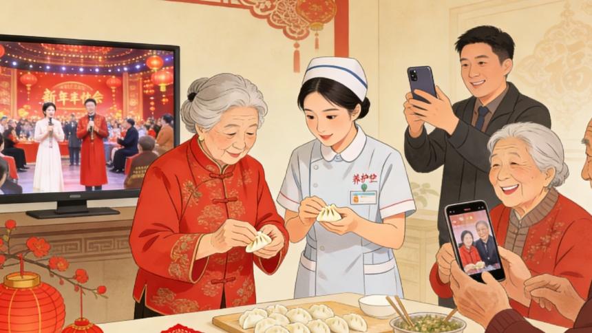 99 元短托养老走红：这抹民生暖意，解了千万家庭的 “过年愁”