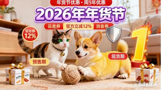 狗狗的新年口粮安排上！2026年货节狗罐头TOP榜，囤一次吃半年