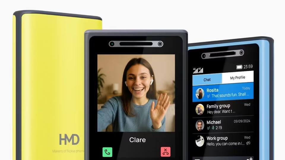 HMD 连发四款诺基亚功能机，实体 AI 按键搭配可拆卸大电池