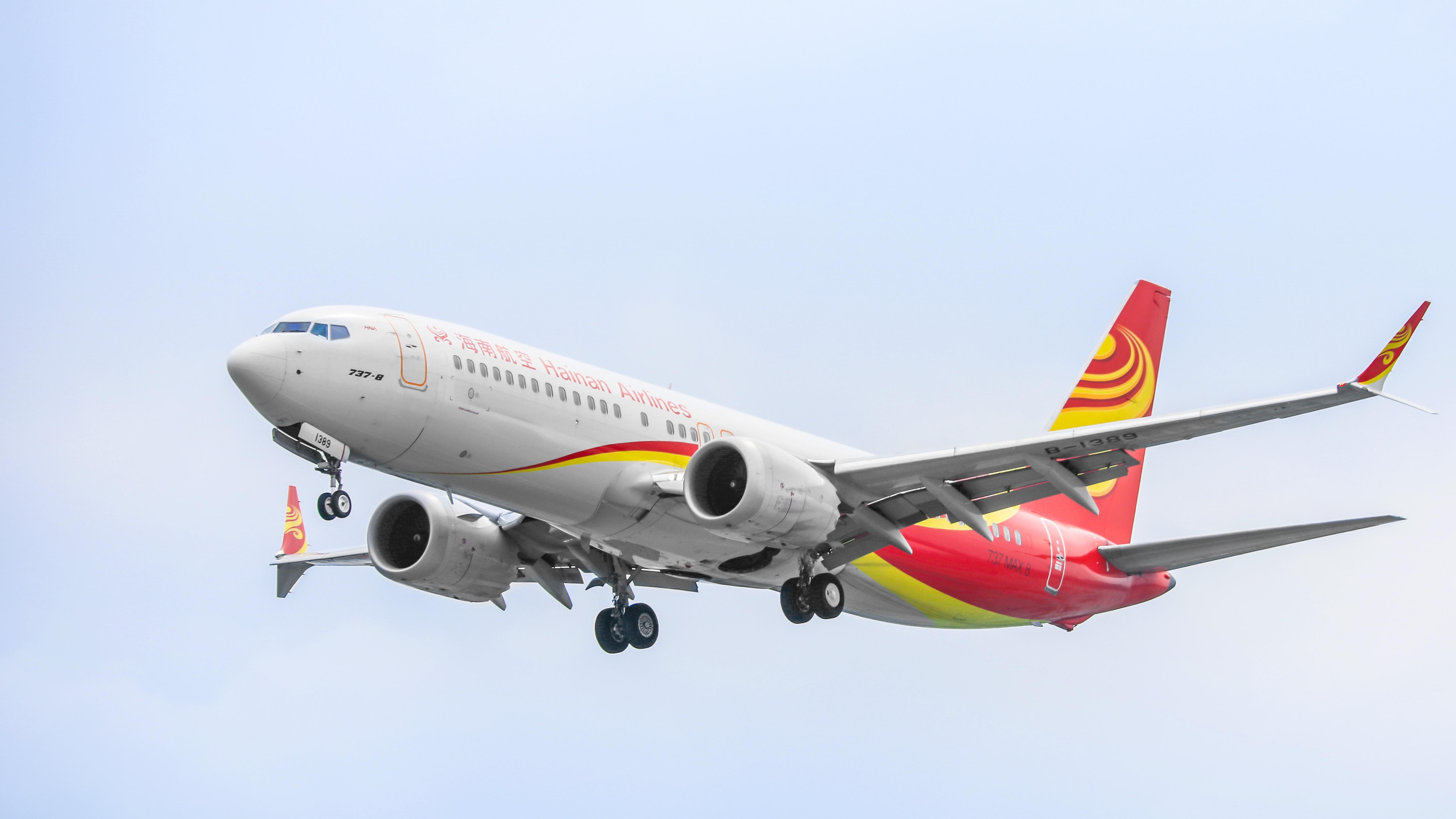海南航空新增三条太原始发国内航线