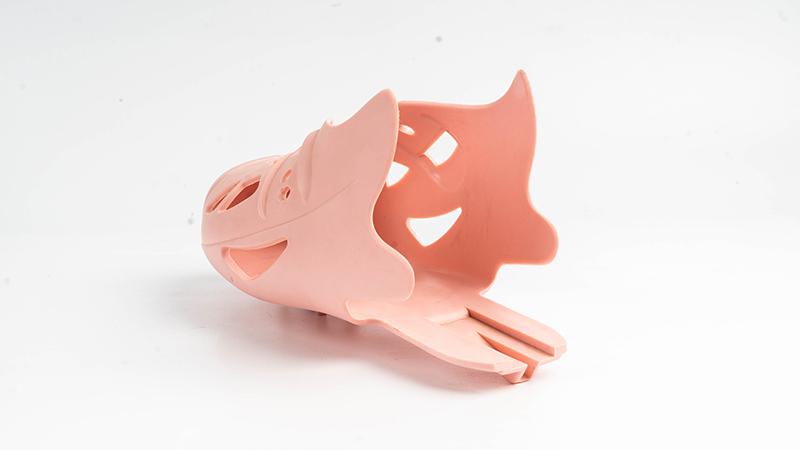 硅胶复模加工滑冰鞋手板模型-齐乐手板