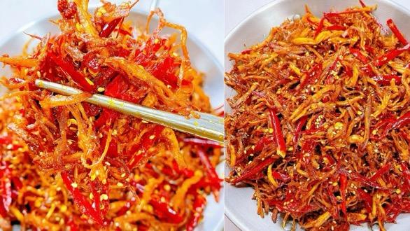 孜然芝麻炒鸡丝香到舔手指