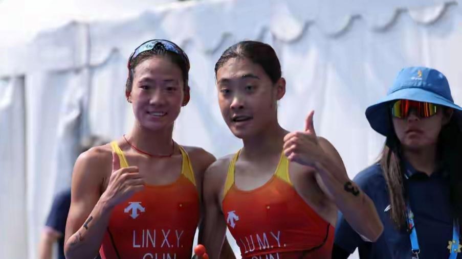 三亚亚沙会游跑两项女子个人赛林鑫瑜夺金陆美伊摘铜