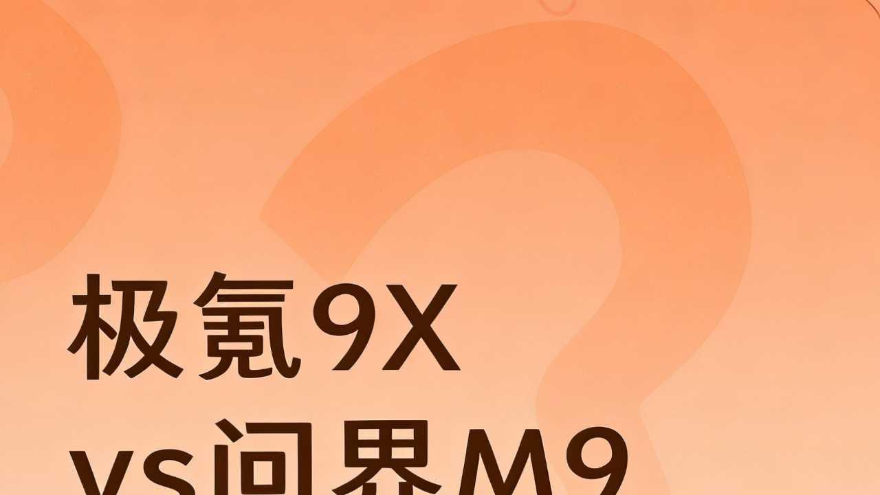 年轻&爱开车？听我的，极氪9X可能更对味