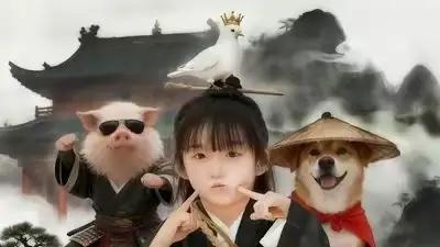 《锦鲤小棉袄爹地，动物喊你吃药了》（50集）萌宠助攻，治愈爆笑，甜暖全程高能