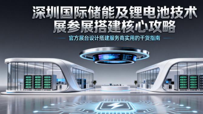 深圳国际储能及锂电池技术展参展搭建核心攻略：官方展台设计搭建服务商实用的干货指南