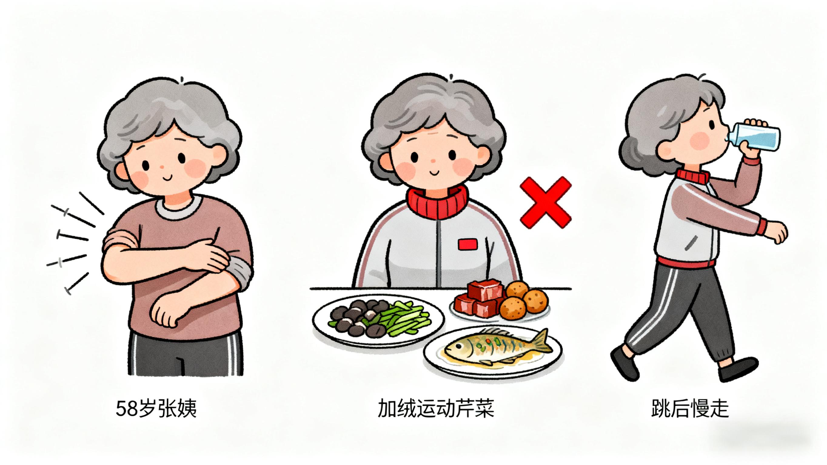 62岁大爷下棋时突然手麻心慌？别当“天热的事”！这些久坐习惯在堵气血