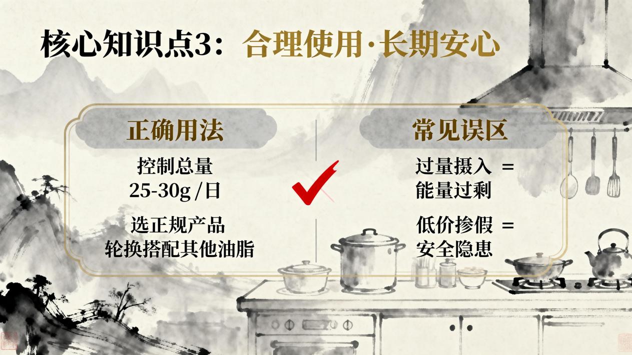 瓦子坪山茶油知识分享：山茶油适合天天吃吗？