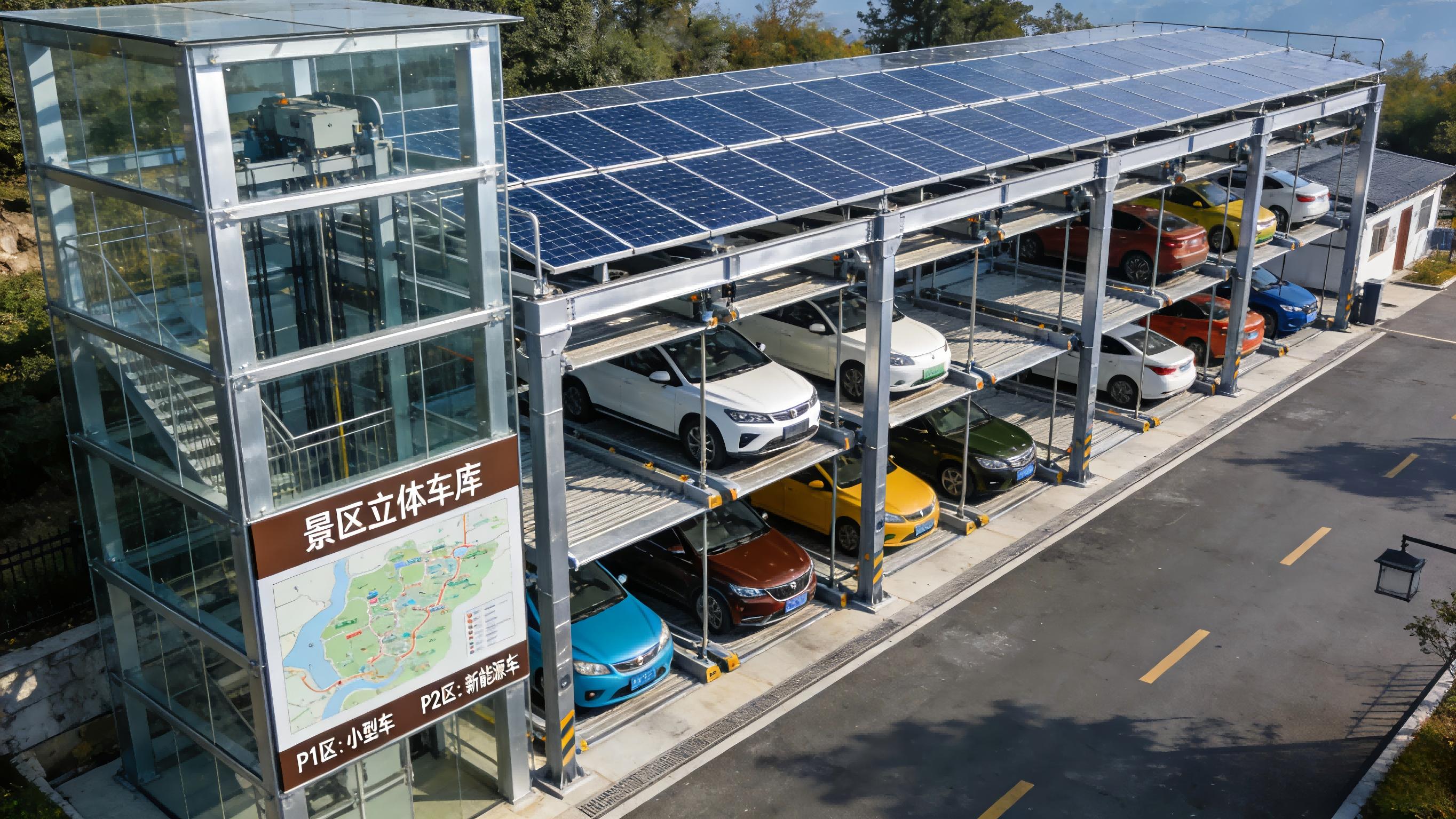 景区立体车库选址怎么兼顾客流和合规？