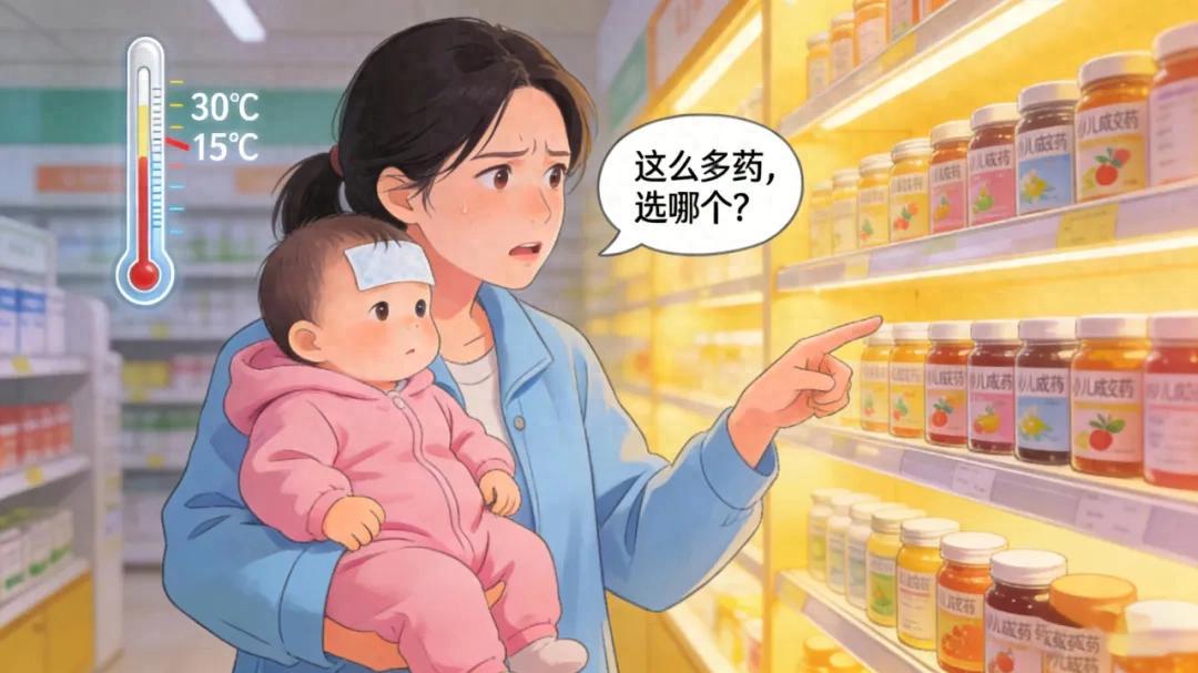 小儿外感常用中成药，家长辩证选药要分清