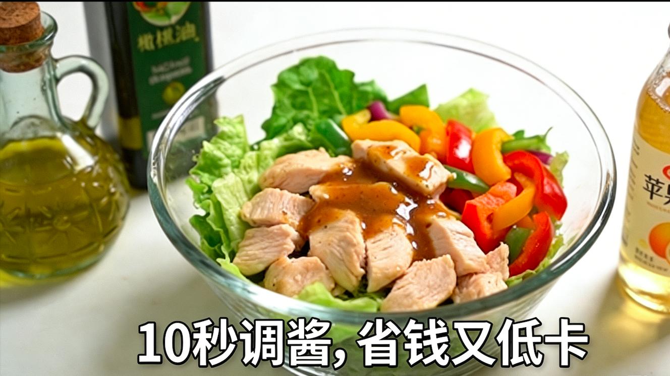 别再被 “假轻食” 坑了！沙拉酱才是热量炸弹，正确点单攻略收好