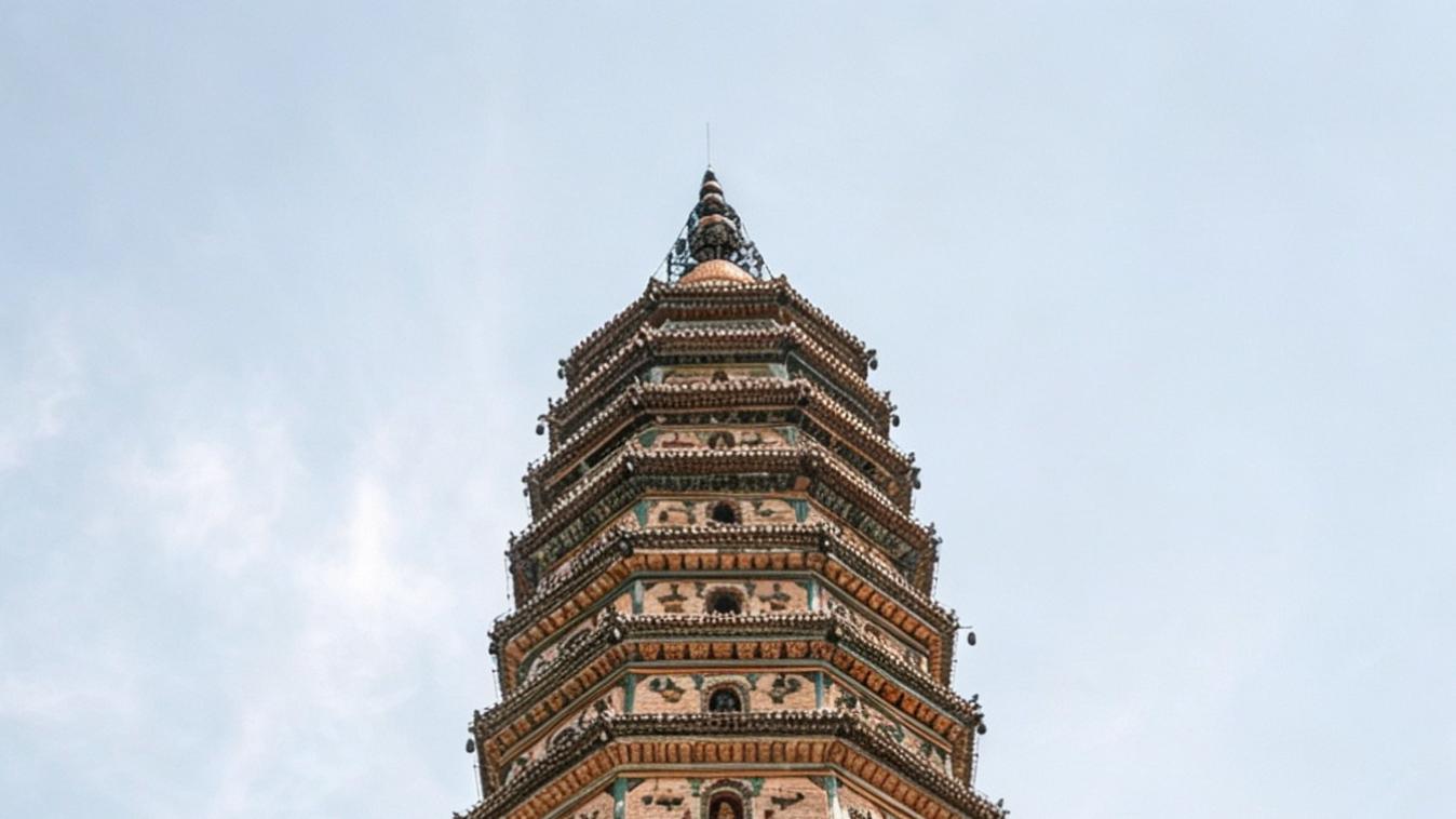 走遍山西所有古塔，唯独飞虹塔，颠覆我对明代建筑的全部认知