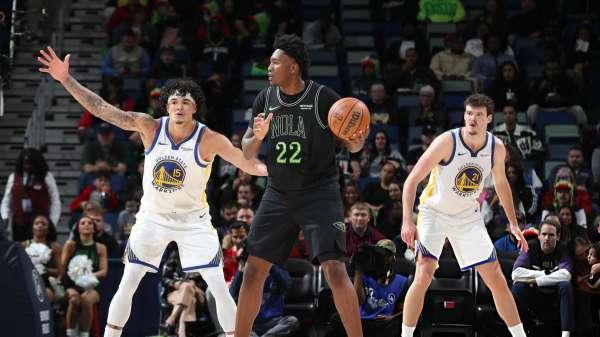 残阵勇士惜败鹈鹕！锡安26+6穆雷复出13分 梅尔顿空砍28分