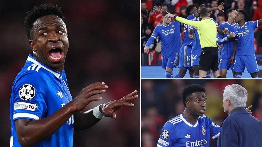 维尼修斯再陷种族歧视风波，四年26起事件凸显足坛顽疾