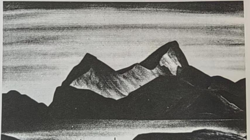 葄枕图史6     美国著名艺术家肯特笔下的格陵兰岛