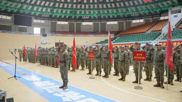 广东省始兴县召开2026年度参训民兵分队集中点验大会