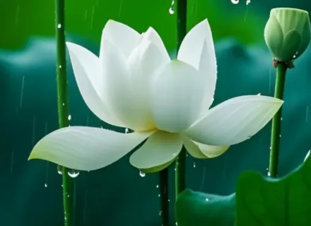 炎炎夏日荷无言，却自有一世清欢