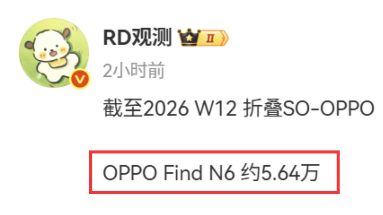销量炸裂、霸榜双周：为何更愿为高配版OPPO Find N6买单？