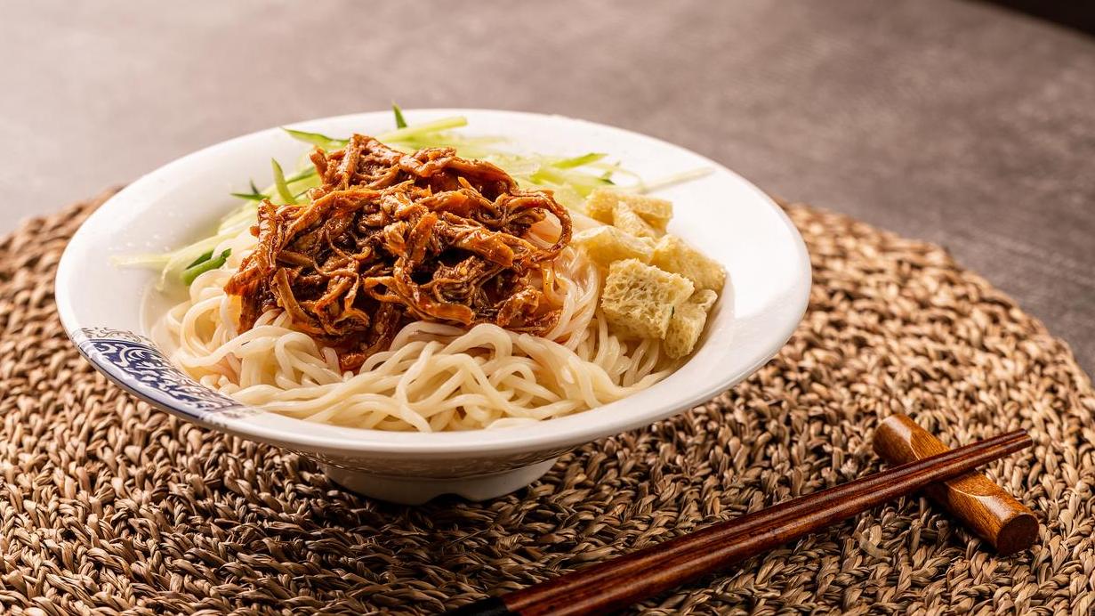 食材本味入味，一碗鱼香肉丝浇头面治愈味蕾