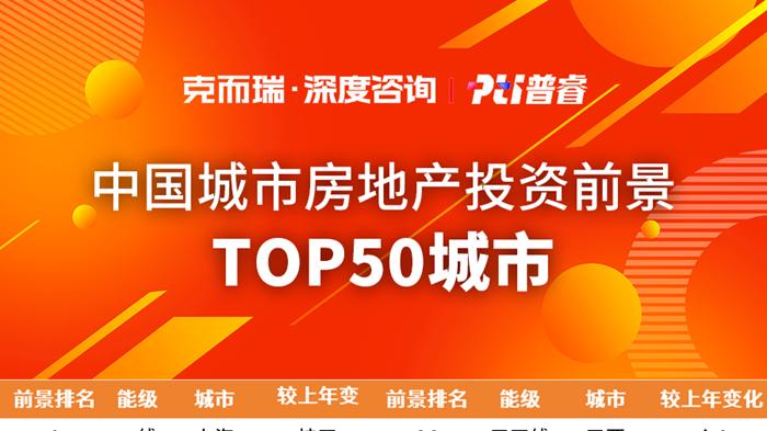 2026中国城市房地产投资前景排行榜发布 哪些城市更有潜力？