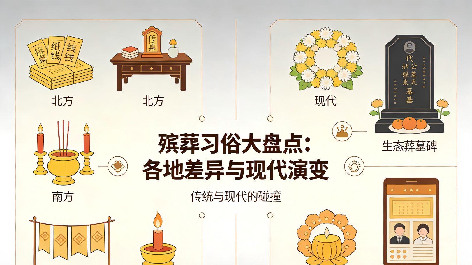 殡葬习俗大盘点：各地差异与现代演变