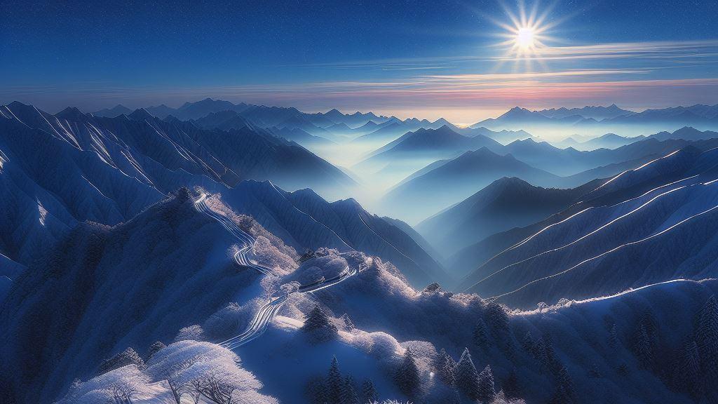 七绝•风雪寒山