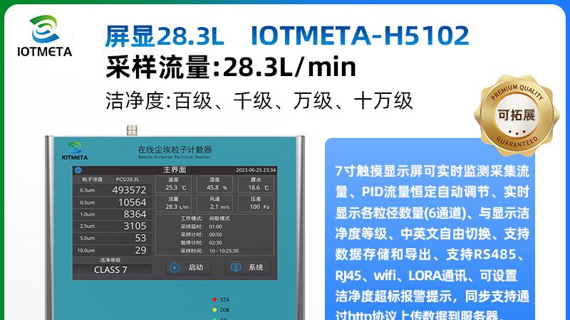 工业级尘埃粒子计数器如何保障洁净生产环境稳定性