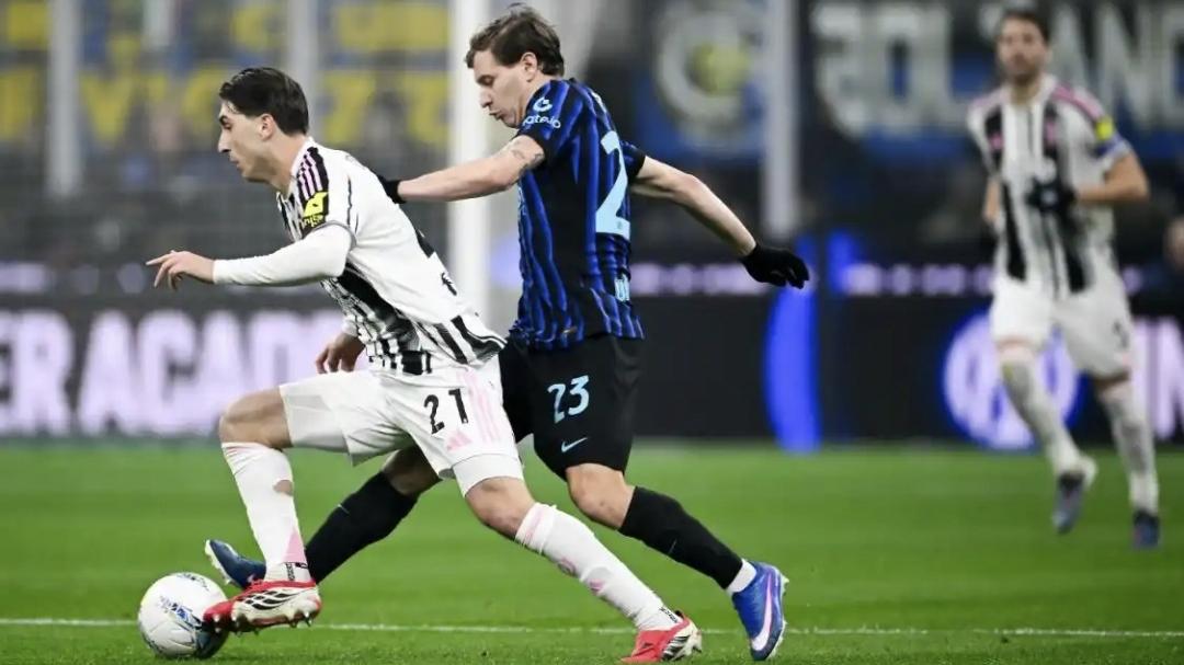 国米3－2险胜尤文，榜首位置抛开第二的同城球队达8分差距！