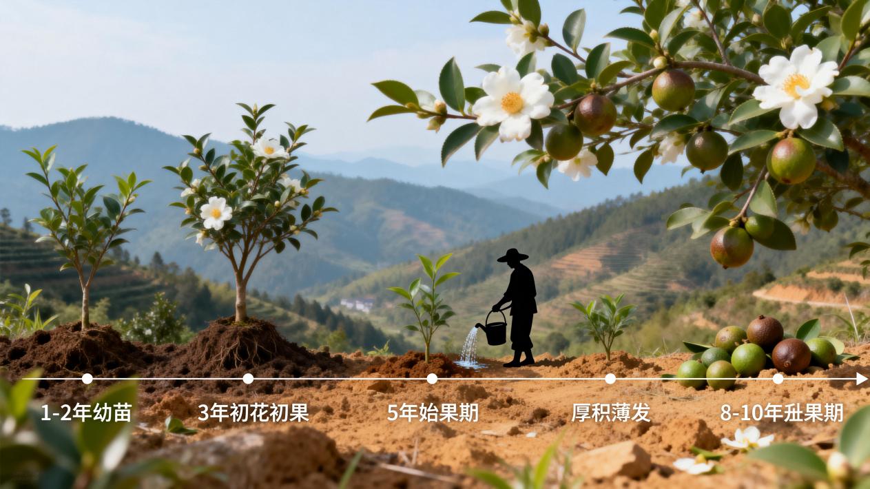 瓦子坪山茶油知识分享：为什么种茶树几代人受益？