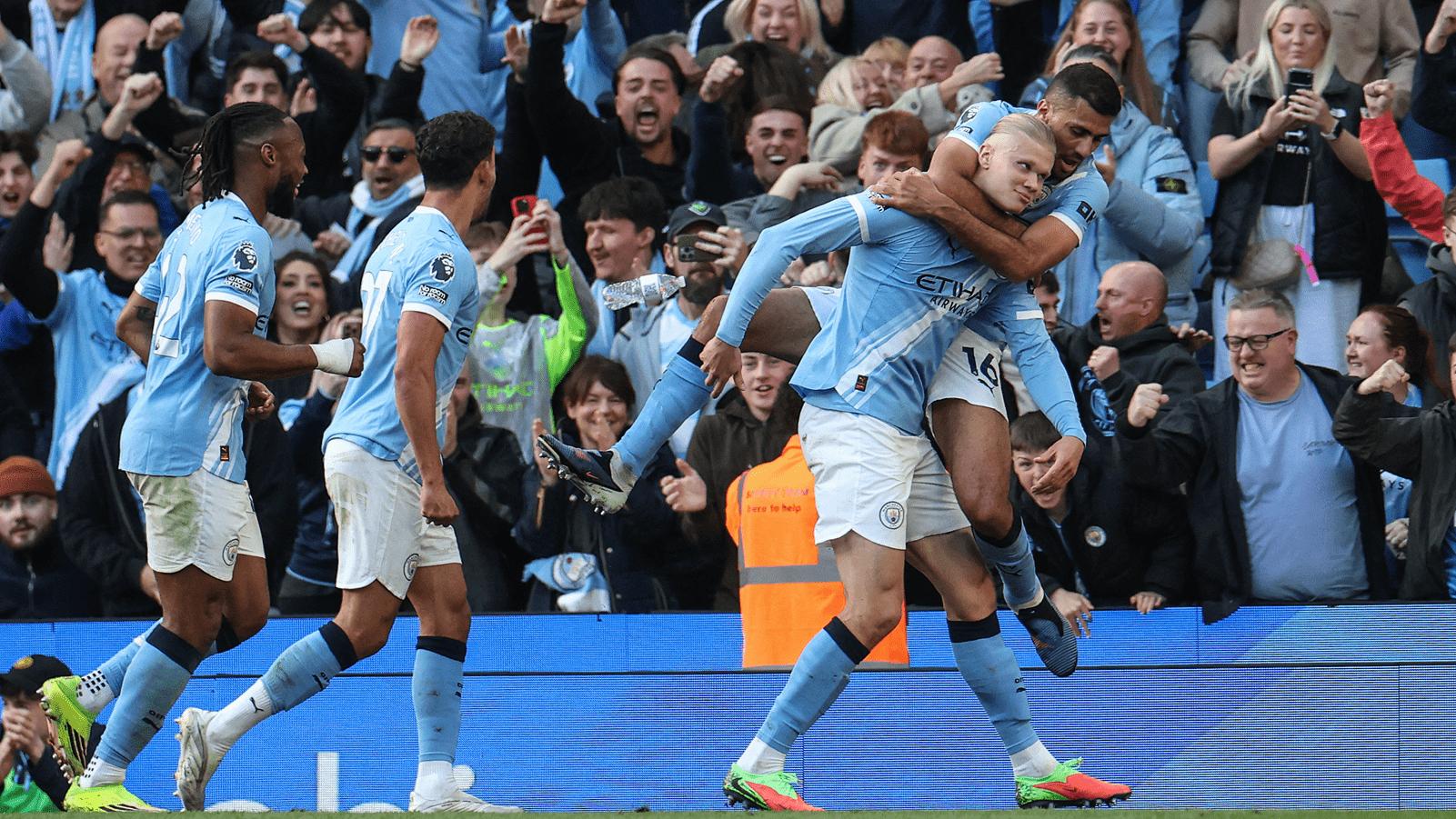 曼城2-1阿森纳赛后复盘：哈兰德再破门，蓝月重掌英超争冠主动权