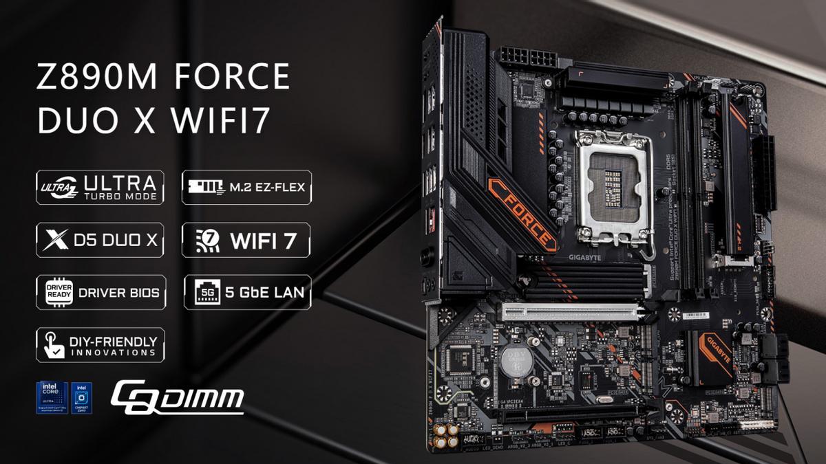 Ultra 200S Plus配技嘉Z890 DUO X系列主板：内存不纠结，扩展不缩水