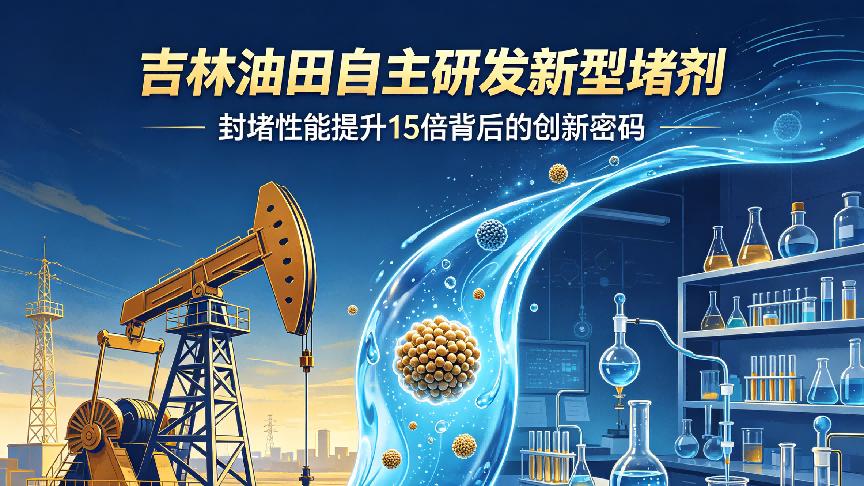 吉林油田自主研发新型堵剂，封堵性能提升15倍背后的创新密码