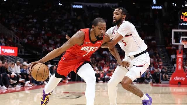 胜率62.3%！超过上赛季，杜兰特效应来了，火箭因伤病缺席达139场