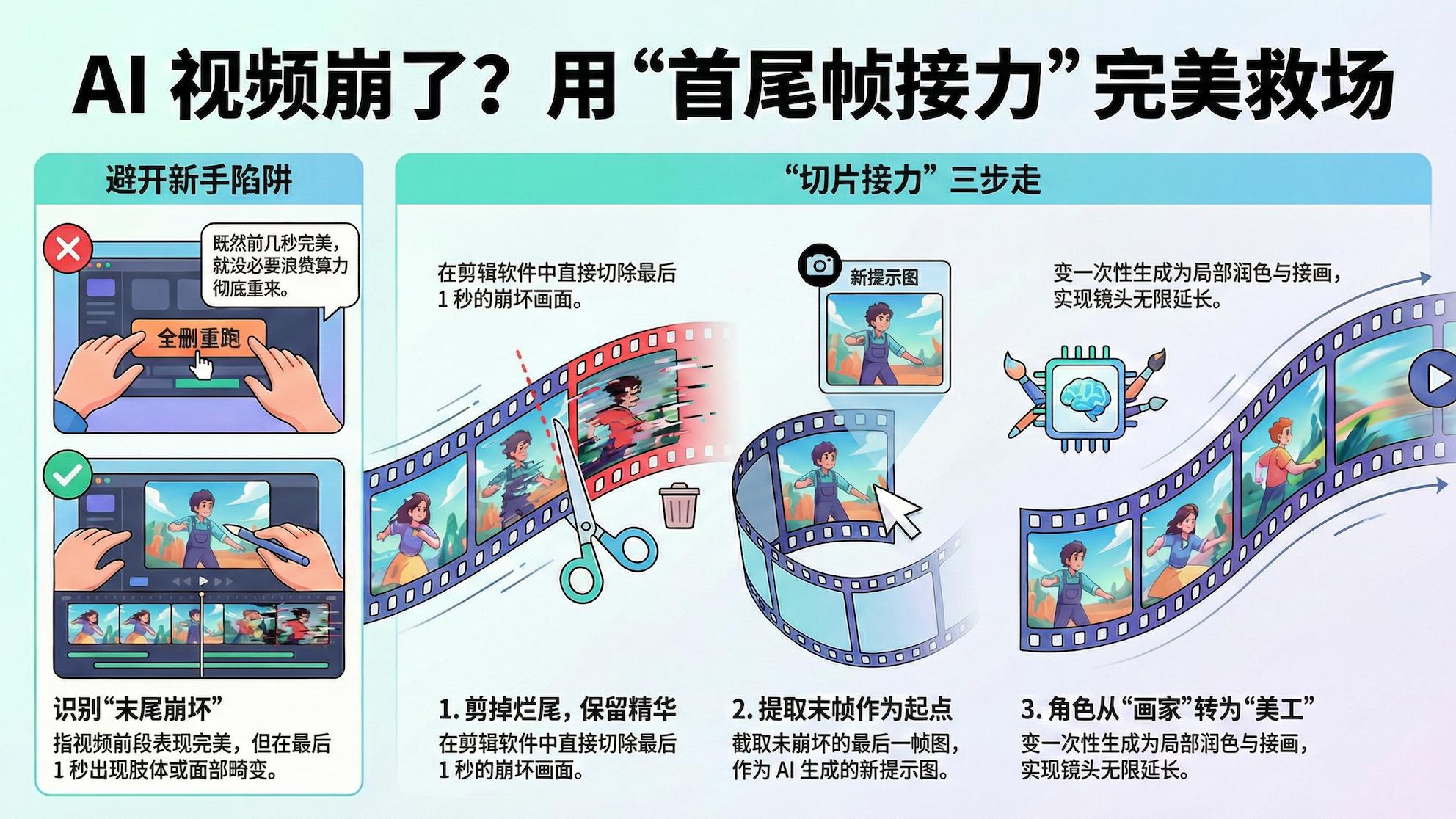 邪修！Prompt救不了你的 AI 视频，但这3个招可以
