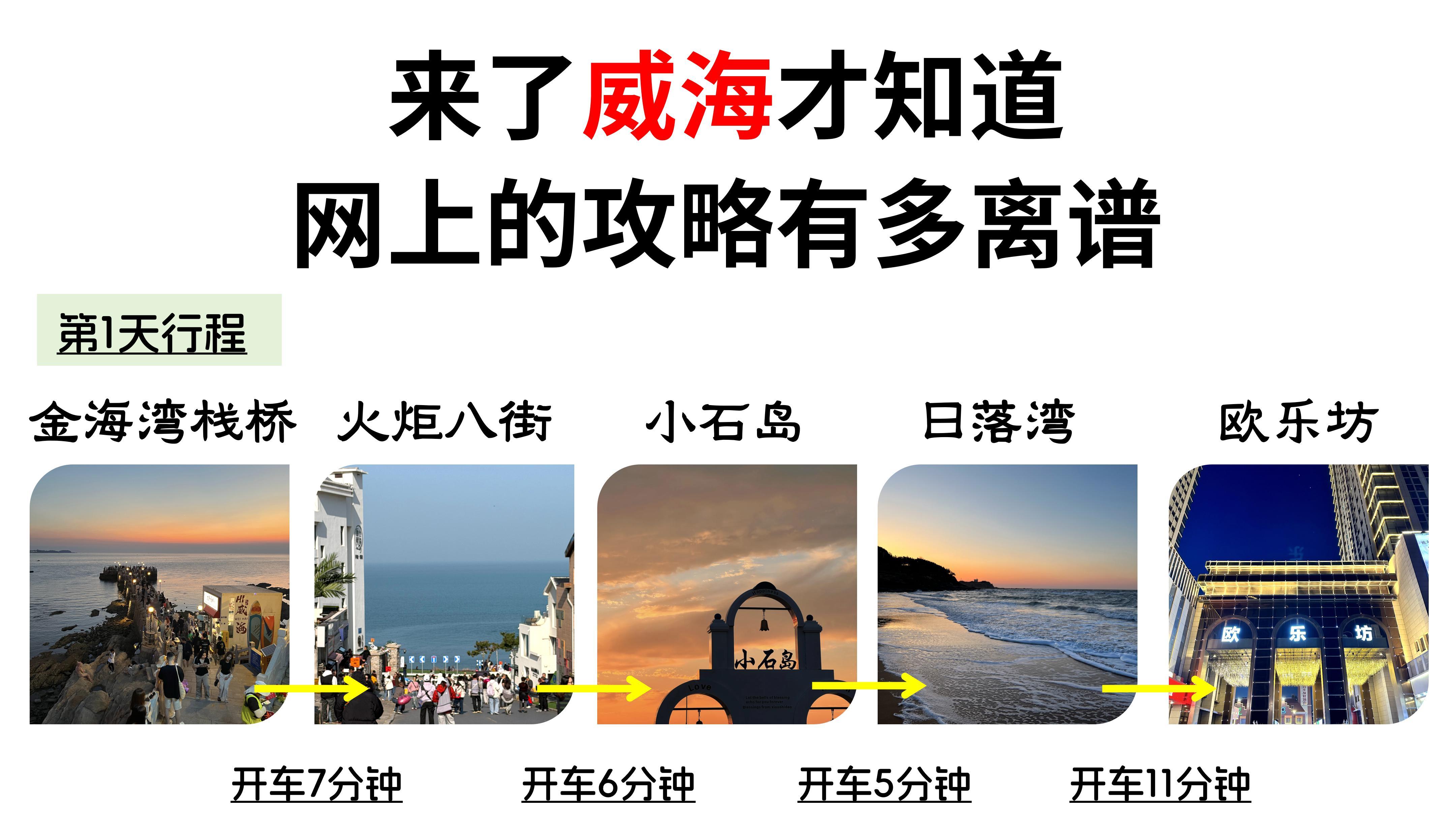 来了威海才知道，网上的攻略有多离谱