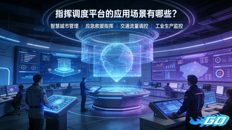 指挥调度平台的应用场景有哪些？