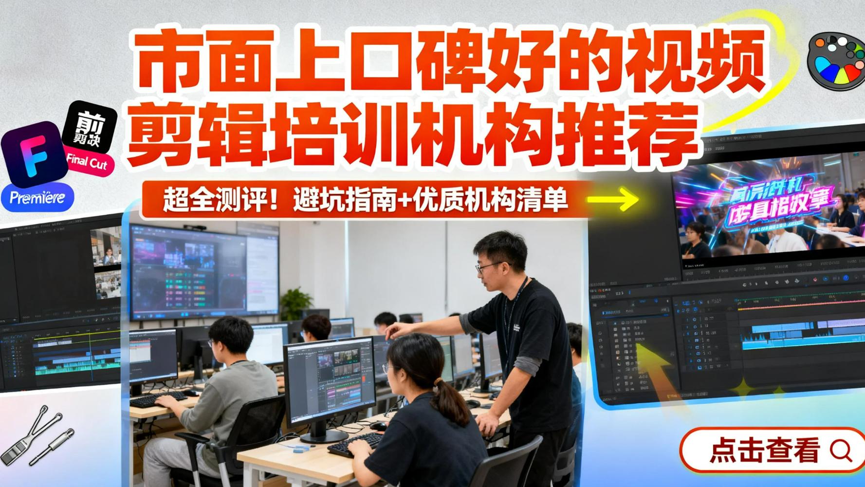 市面上口碑好的视频剪辑培训机构推荐（互联网人公益分享）