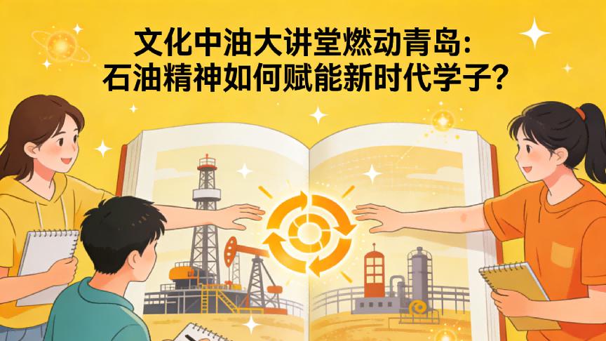 文化中油大讲堂燃动青岛：石油精神如何赋能新时代学子？
