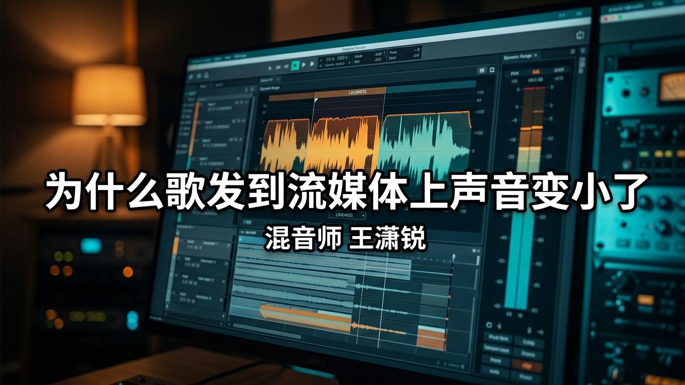 为什么歌发到流媒体上声音变小了