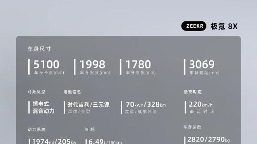 极氪8X这配置，再等一年也就这样了
