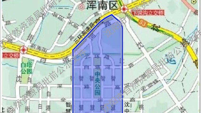 新市府板块部分详细规划批前公示
