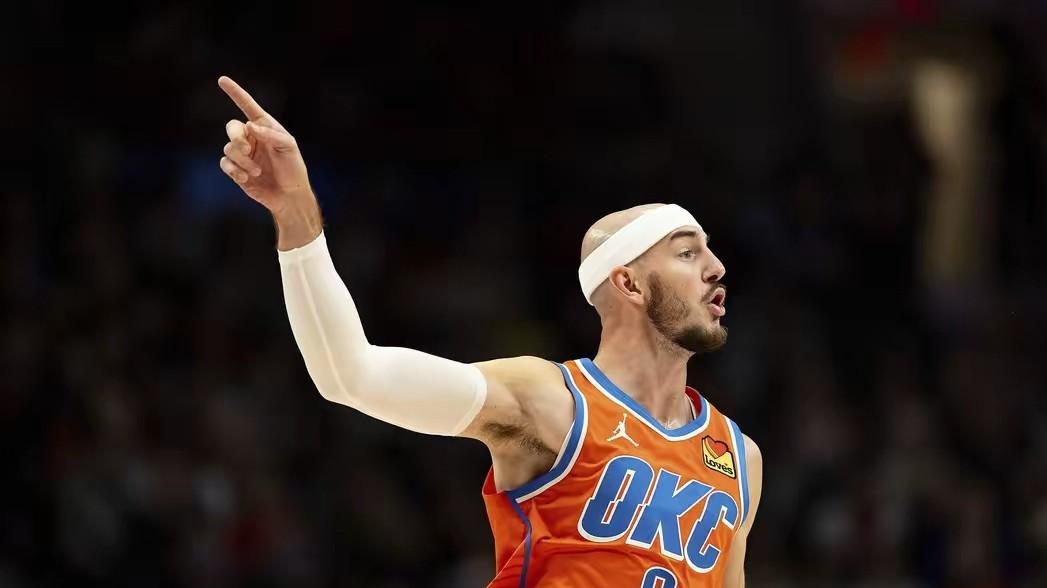 雷霆127-121掘金，亚历山大36+3+9+2，霍姆格伦15+21+3