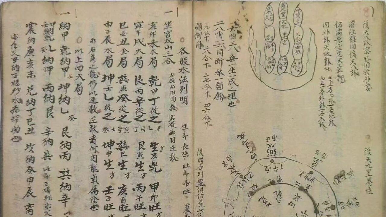 堪舆收藏家必备｜二十四山三元总断 两册全 三元秘断 龙脉真传