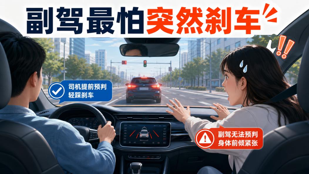 车速并不是很快，为什么副驾却感觉快得吓人？