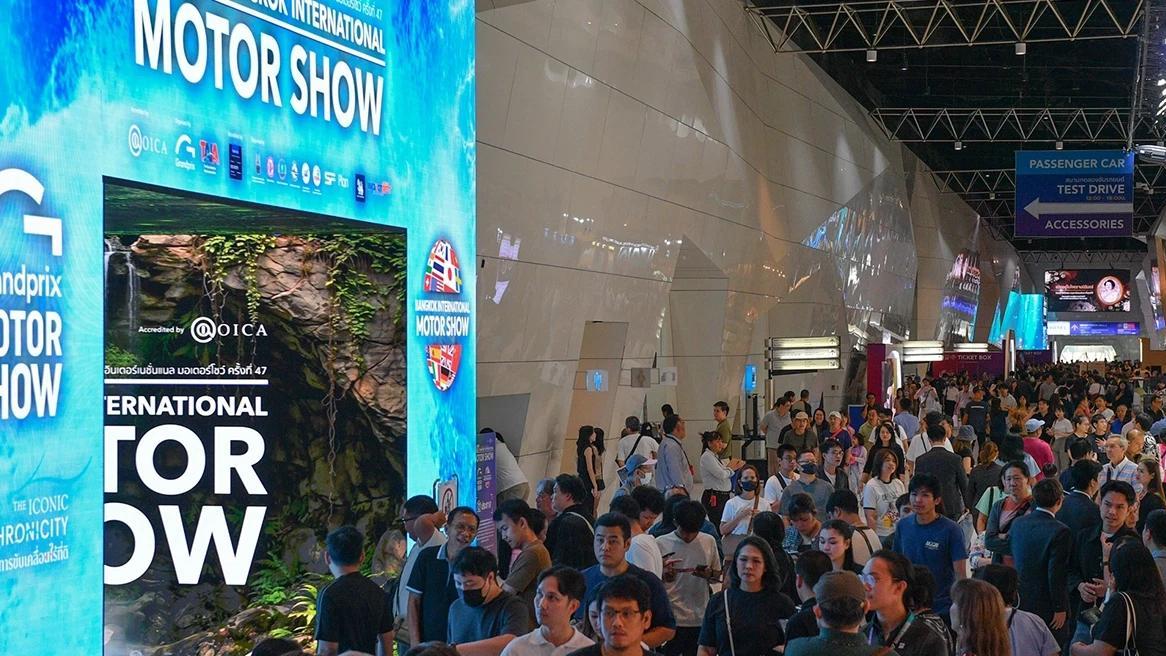 比亚迪力压丰田夺冠！曼谷车展13.2万辆订单收官