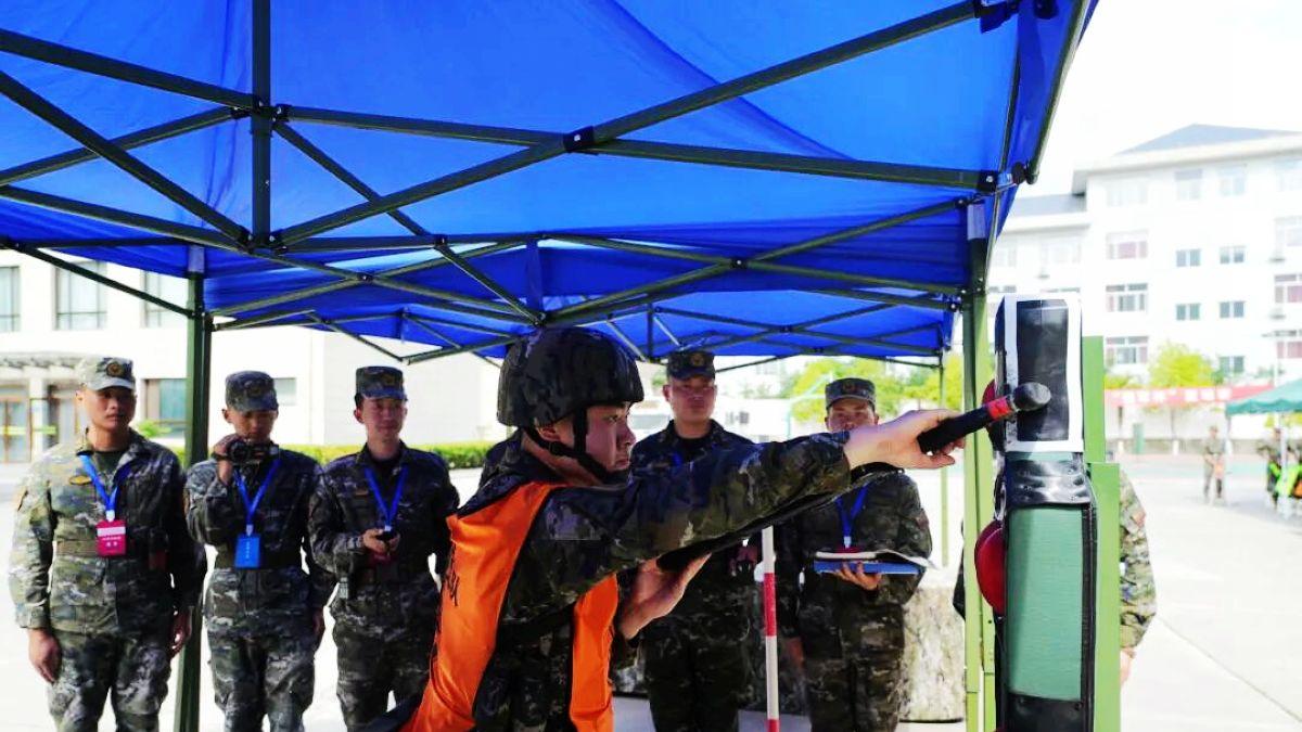 武警甘肃总队陇南支队：赛场砺精兵 热血铸军魂