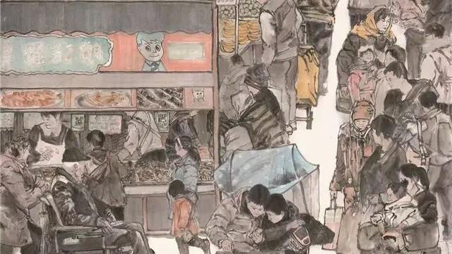 烟火里的水墨初心——记什邡本土画家郑启才 | 雷田伦