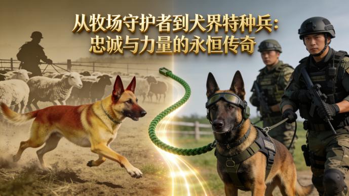 比利时马林诺斯犬：犬界的全能工作王者