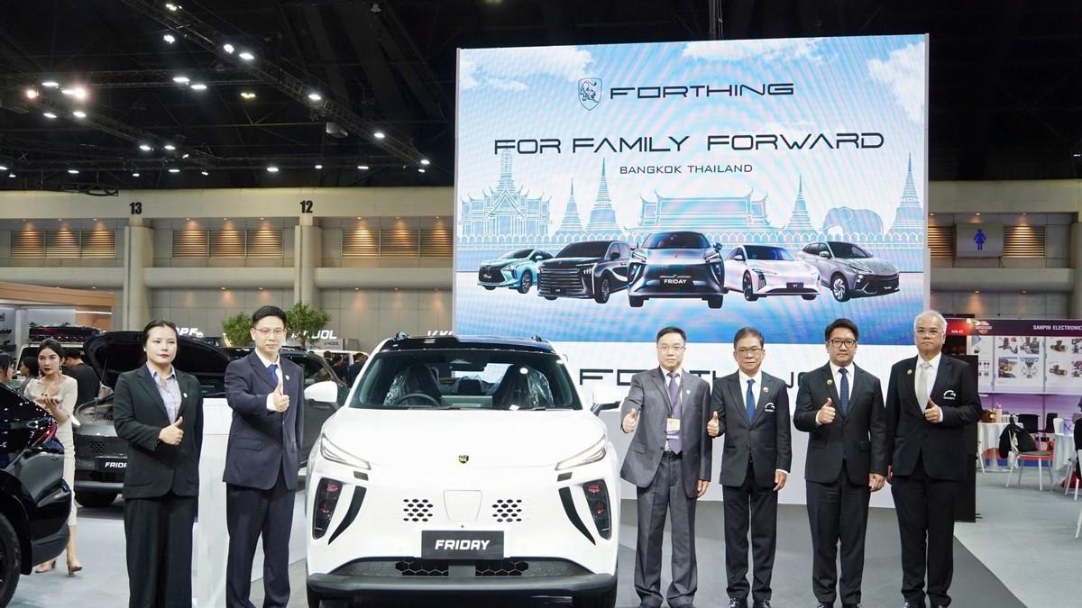 东风风行携FRIDAY与星海V9亮相曼谷车展，以新能源战略深耕泰国