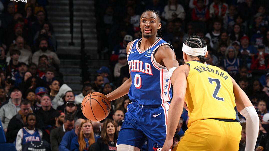 76人双杀步行者！大帝30分9板，马克西29分8助8断，进全明星首发